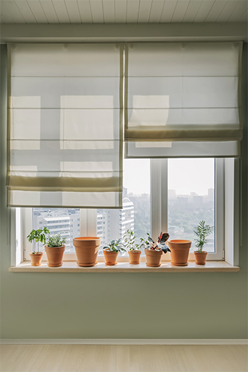 Skylight blinds installation 1